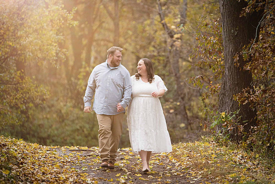 Madison and Ryan Engagement 10/20/2025 @ Schulze Lake Beach