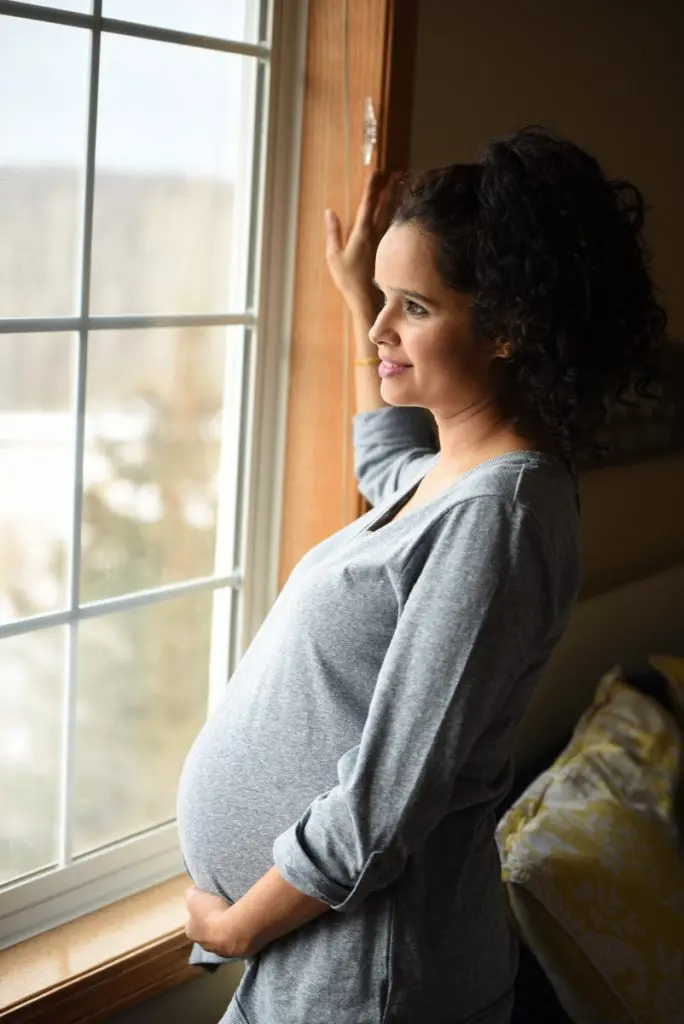 Lifestyle Maternity Session Winter Minneapolis MN - Studio Delphianblue, Danielle Albrecht