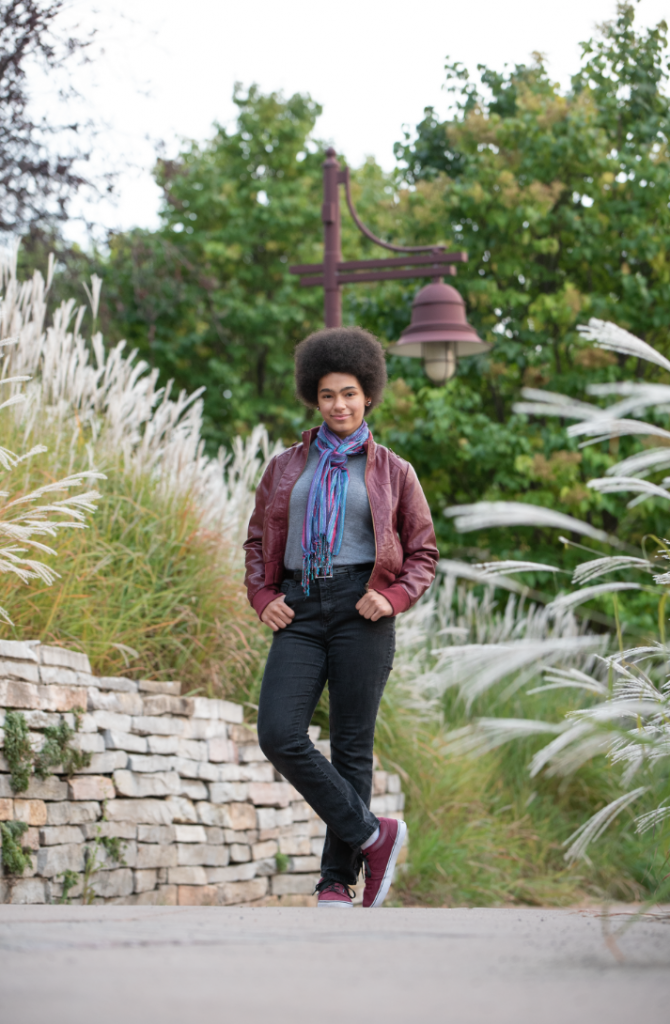 Edina Senior Portrait Session - Anya - Studio Delphianblue