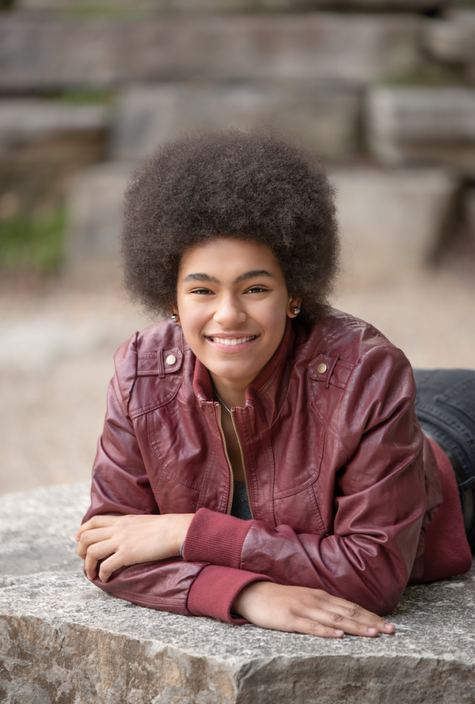 Edina Senior Portrait Session - Anya - Studio Delphianblue